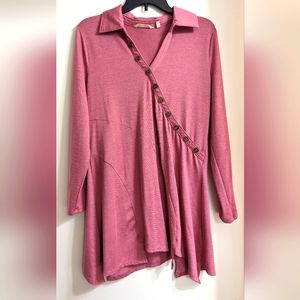 Soft Surroundings Tunic - Mauve Pink (M)